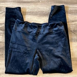 NWOT Navy Velvet J.Jill Pure Jill Stretch Leggings Large